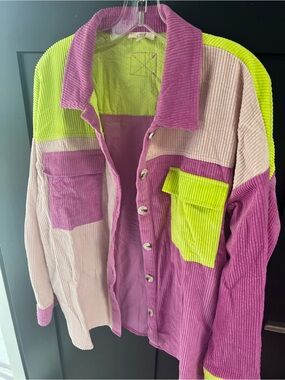 Ladies Easel button down/jacket